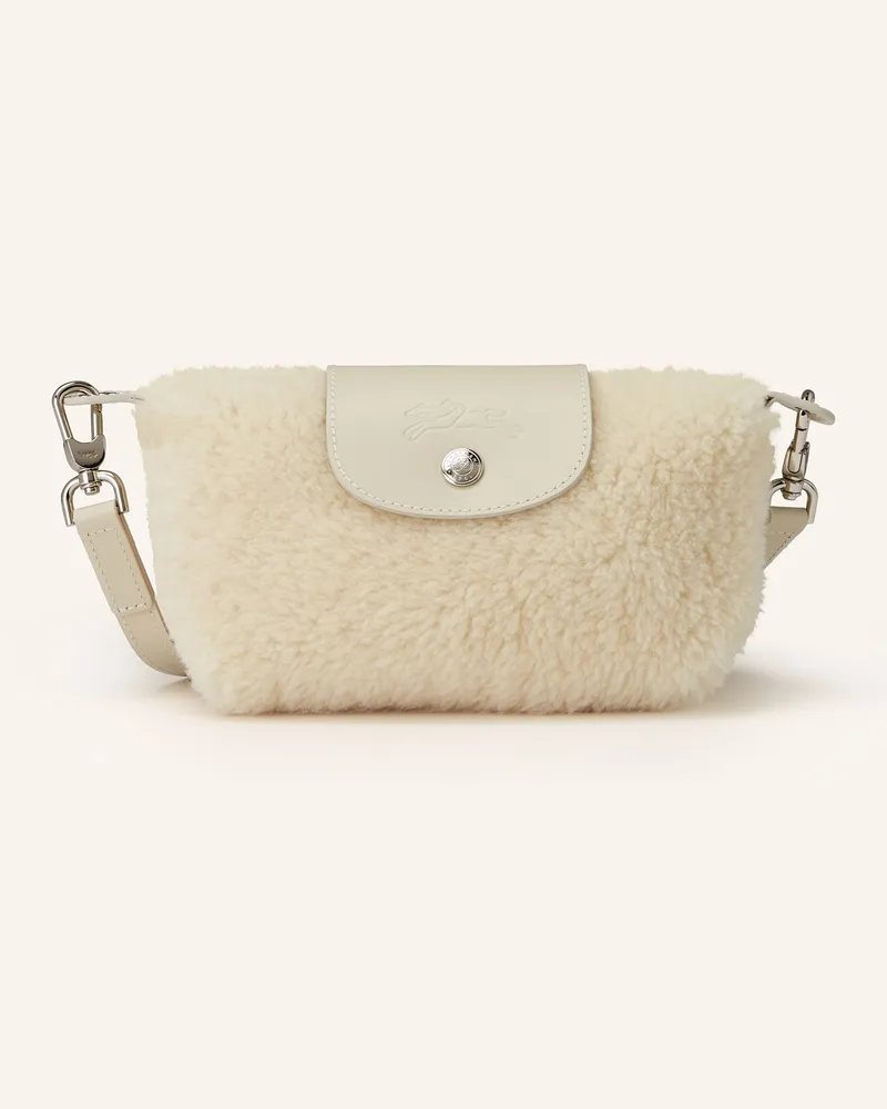 Longchamp Umhängetasche Le Pliage Xtra Xs weiss Ecru