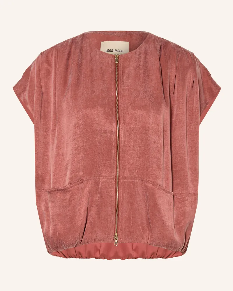 Mos Mosh Weste Mmkeli rot Altrosa