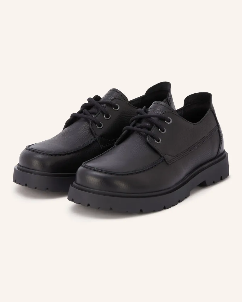 Birkenstock Schnürer Highwood Moc Lace Low schwarz Schwarz
