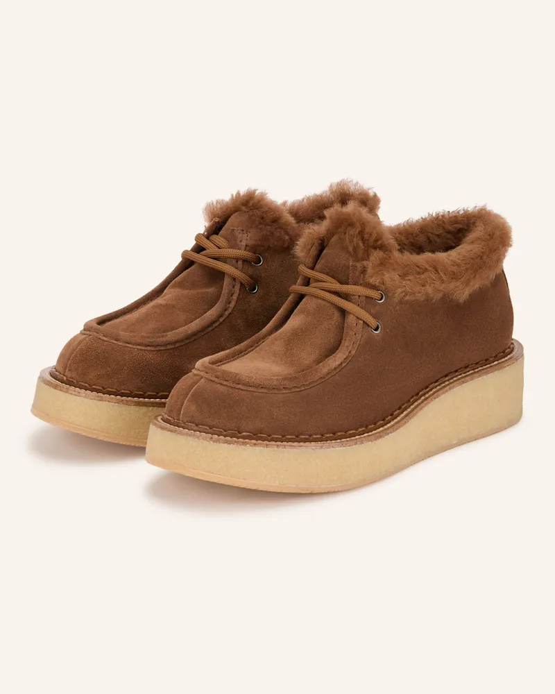 Attilio Giusti Leombruni Schnürboots Linfa braun Braun