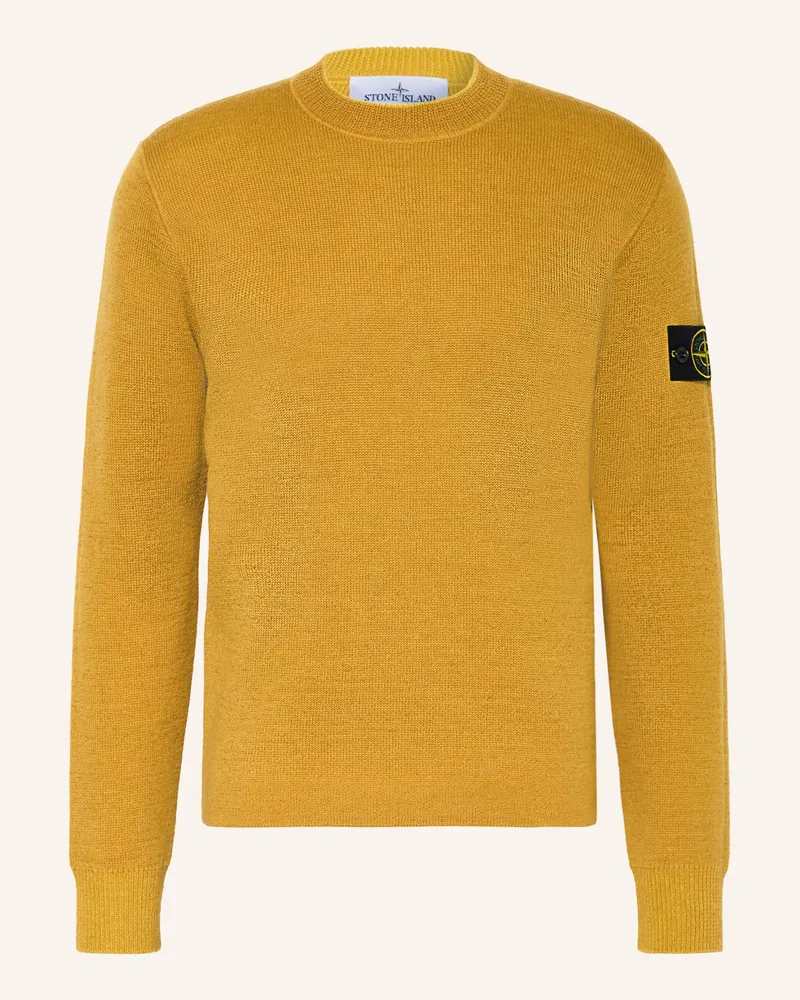Stone Island Pullover gelb Dunkelgelb