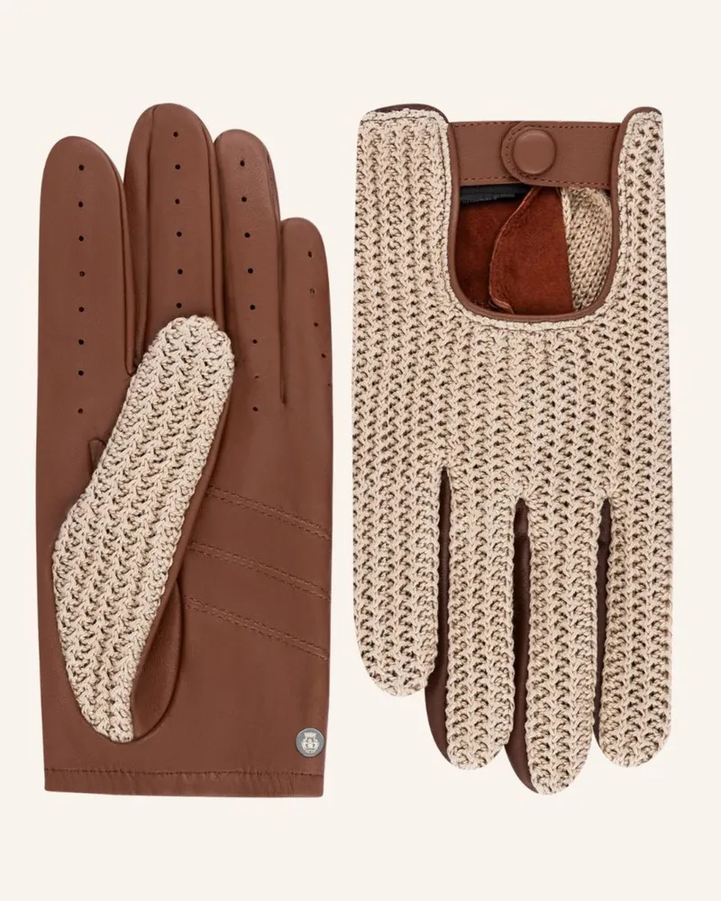 Roeckl Handschuh LE MANS AUTOFAHRER Cognac