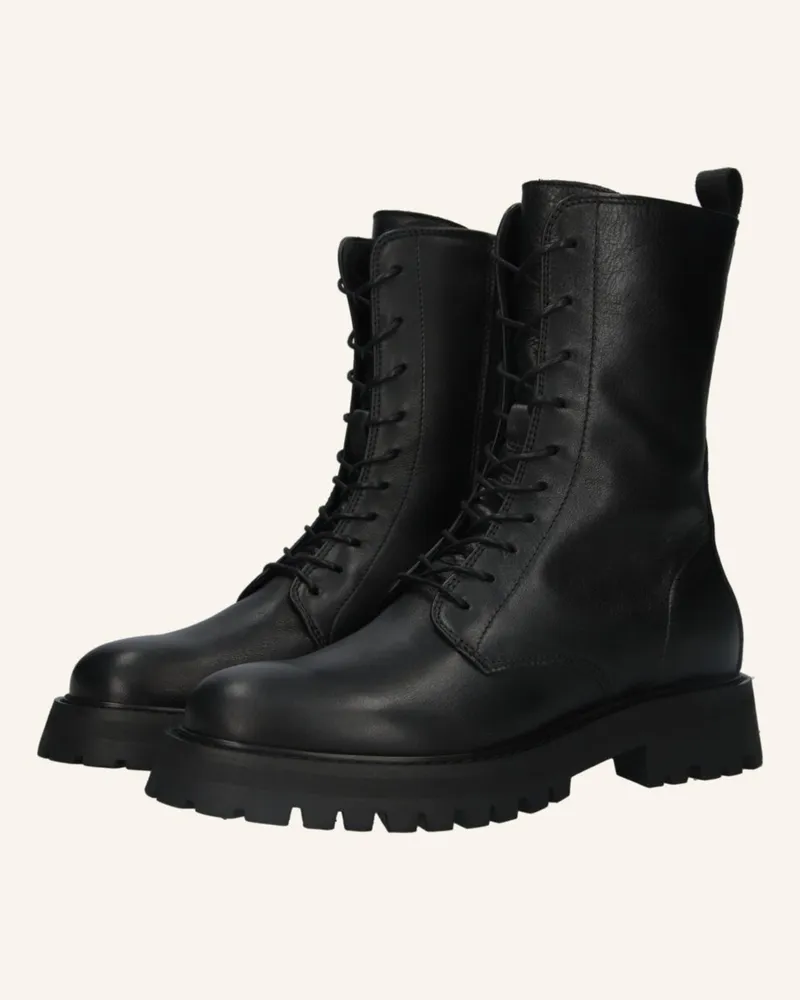 Blackstone Schnürboots Schwarz
