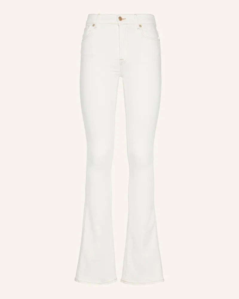7 for all mankind Jeans Bootcut Bootcut Fit weiss Weiss