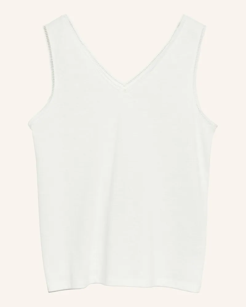COMMA T-Shirt weiss 