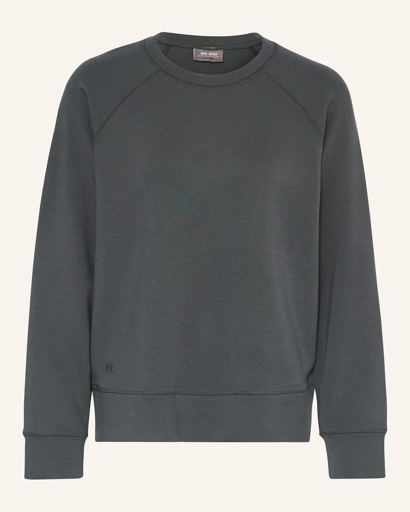 Mos Mosh Sweatshirt Mmabello grau Dunkelgrün