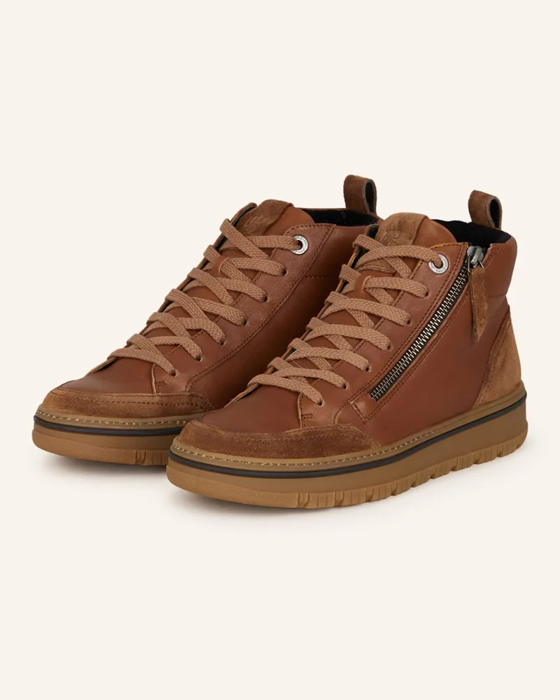 paul green Hightop-Sneaker braun Braun