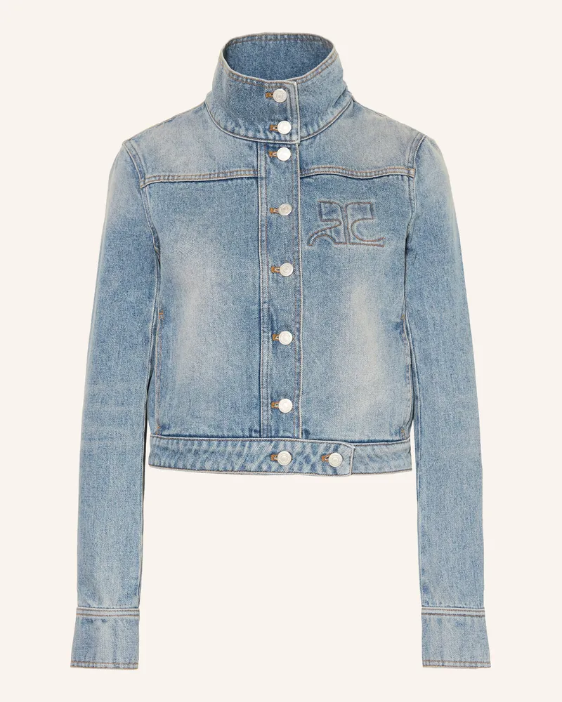 Courrèges Jeansjacke blau 7055