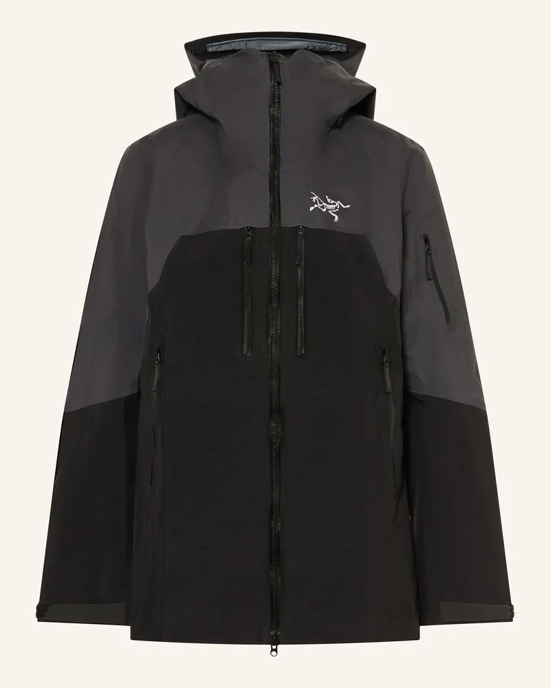 Arc'teryx Arc'teryx Hardshell-Skijacke Rush schwarz Schwarz