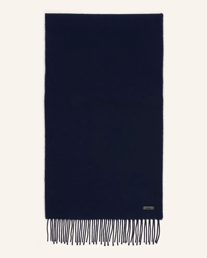HUGO BOSS Schal Naster blau Dunkelblau
