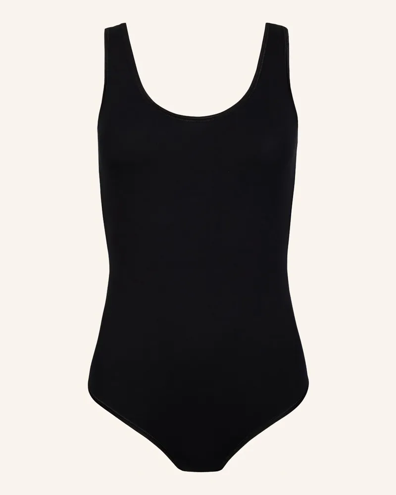 Ehrlich Textil Emma Stringbody Bügellos Aus Modal - Seidig Weich schwarz Schwarz