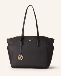 Michael Kors Saffiano-Shopper MARILIYN MEDIUM Schwarz