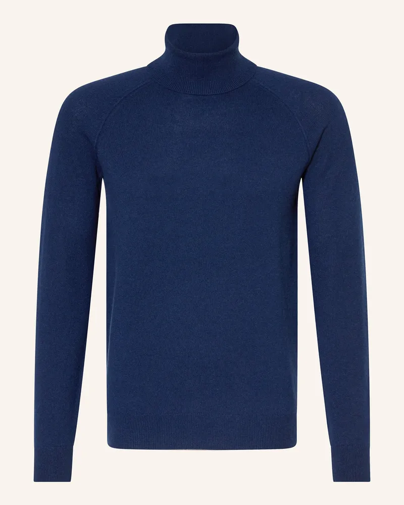 paul Rollkragenpullover aus Cashmere Dunkelblau