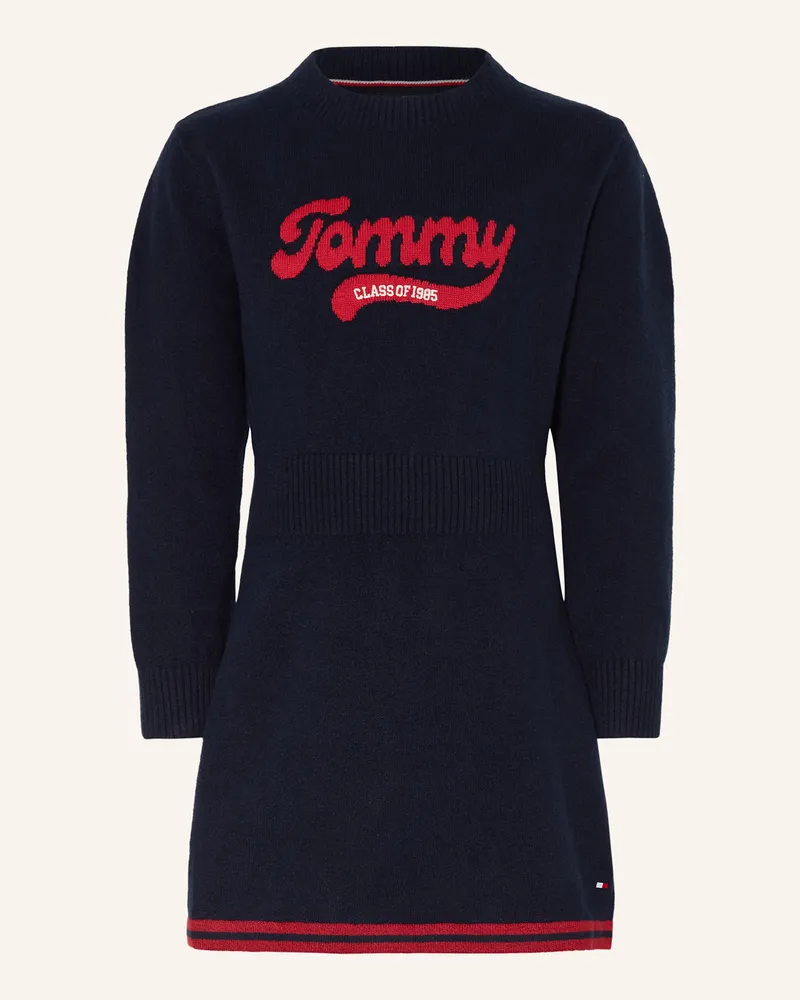 Tommy Hilfiger Strickkleid Dunkelblau