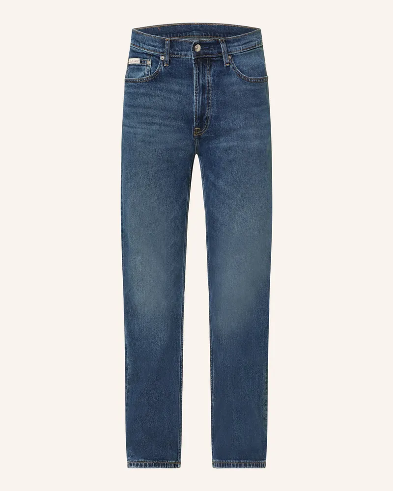Calvin Klein Jeans Straight Fit blau Ptr