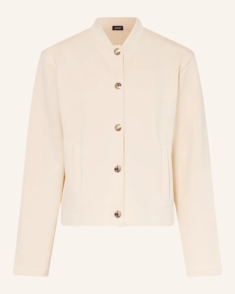 JOOP! Sweatjacke TOBINA Creme