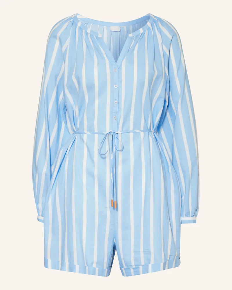 Mey Schlaf-Jumpsuit Serie FEE Hellblau