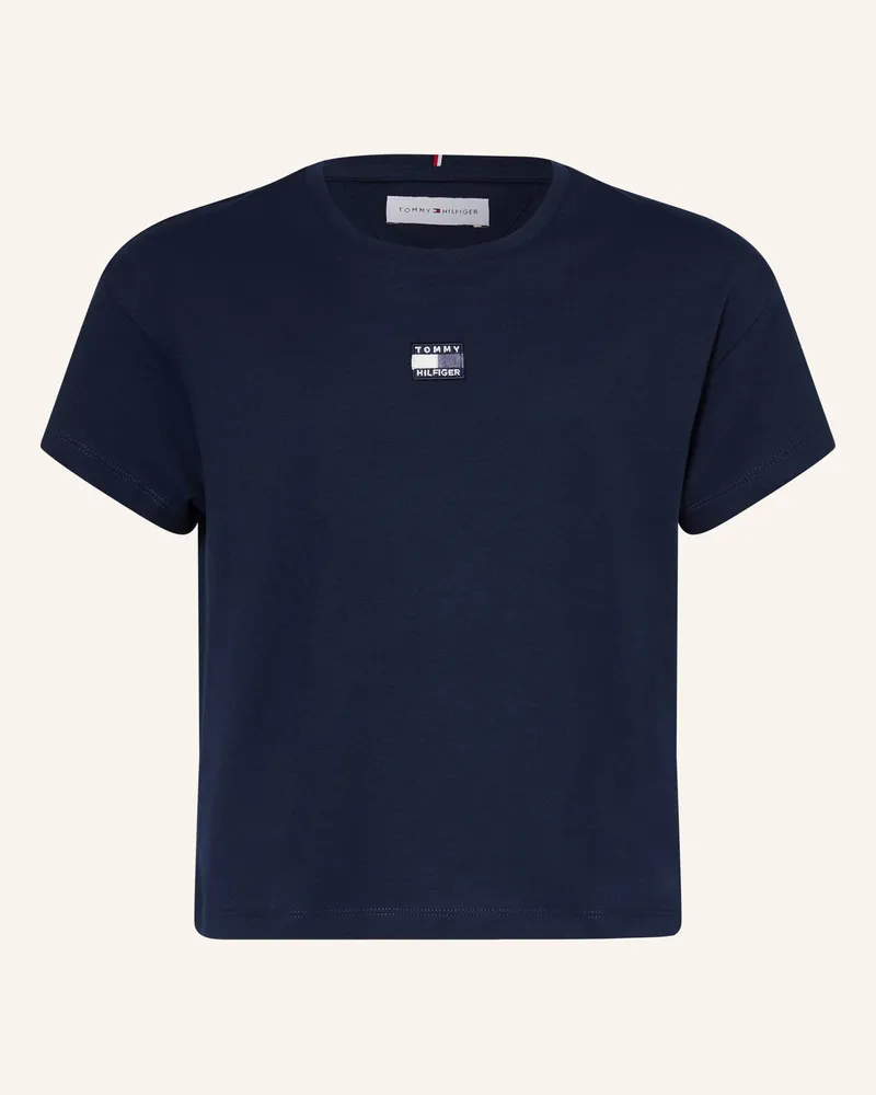Tommy Hilfiger T-Shirt blau Dunkelblau