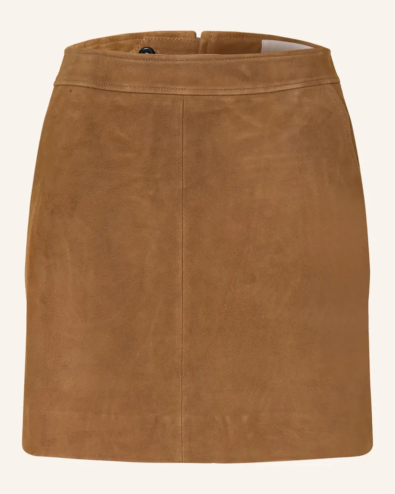 Y.A.S Lederrock braun Braun