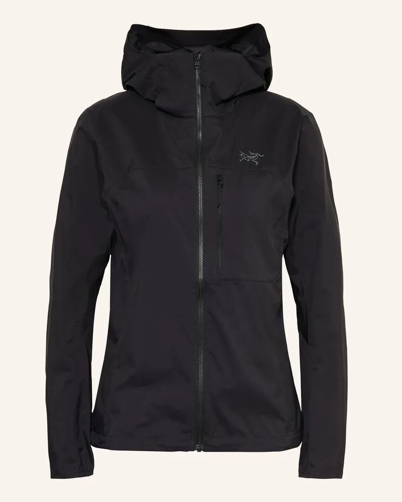 Arc'teryx ARC'TERYX Windbreaker SQUAMISH HOODY Schwarz