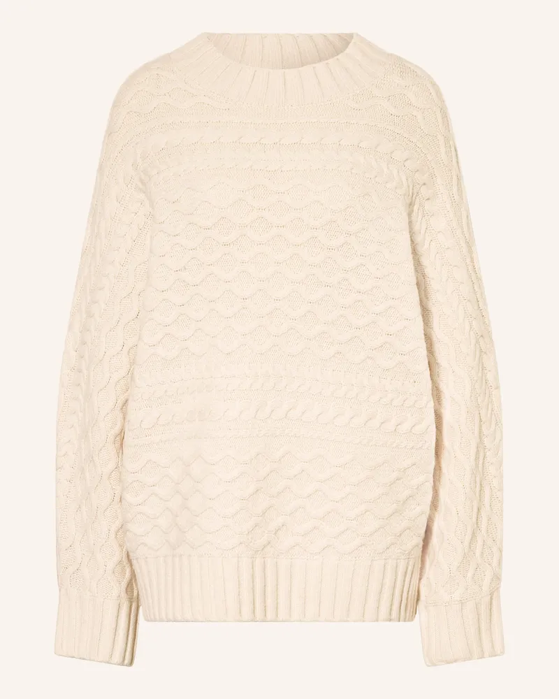Selected Pullover weiss Creme