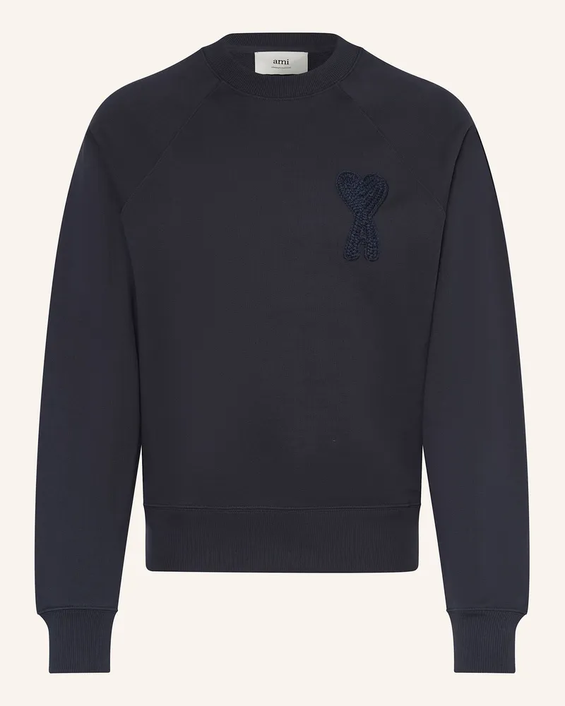 AMI Paris Sweatshirt Dunkelblau
