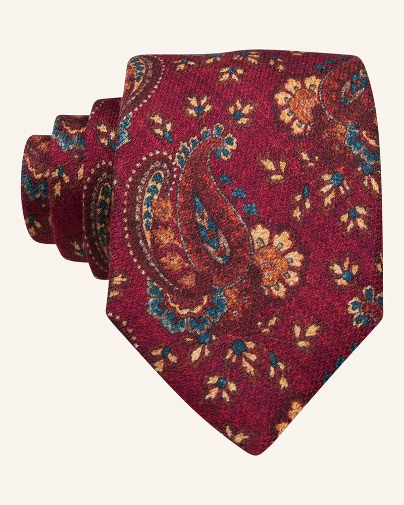 paul Krawatte Dunkelrot