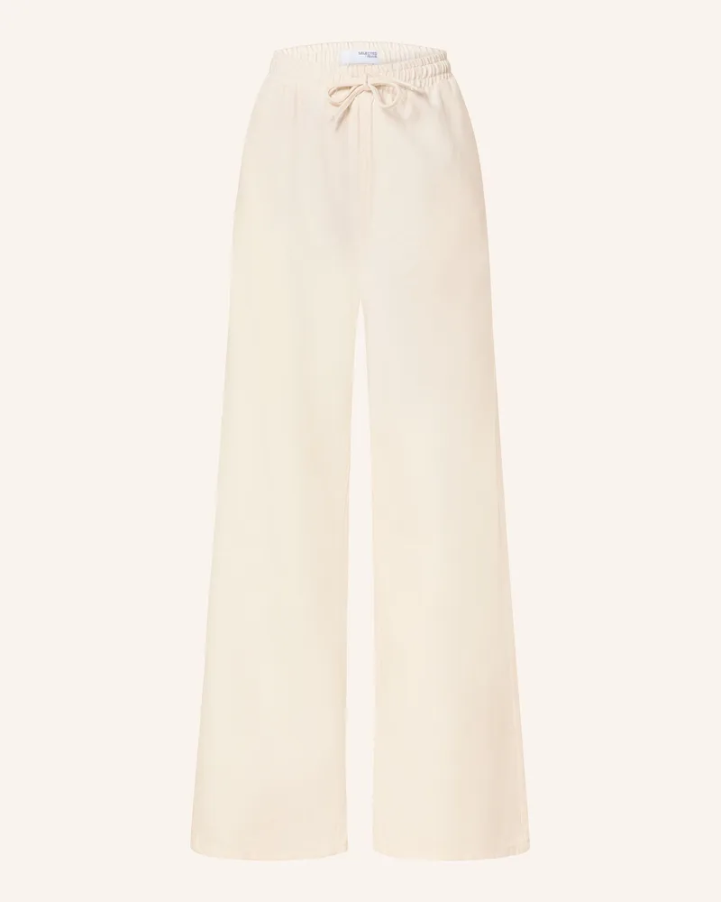 Selected Marlenehose weiss Ecru
