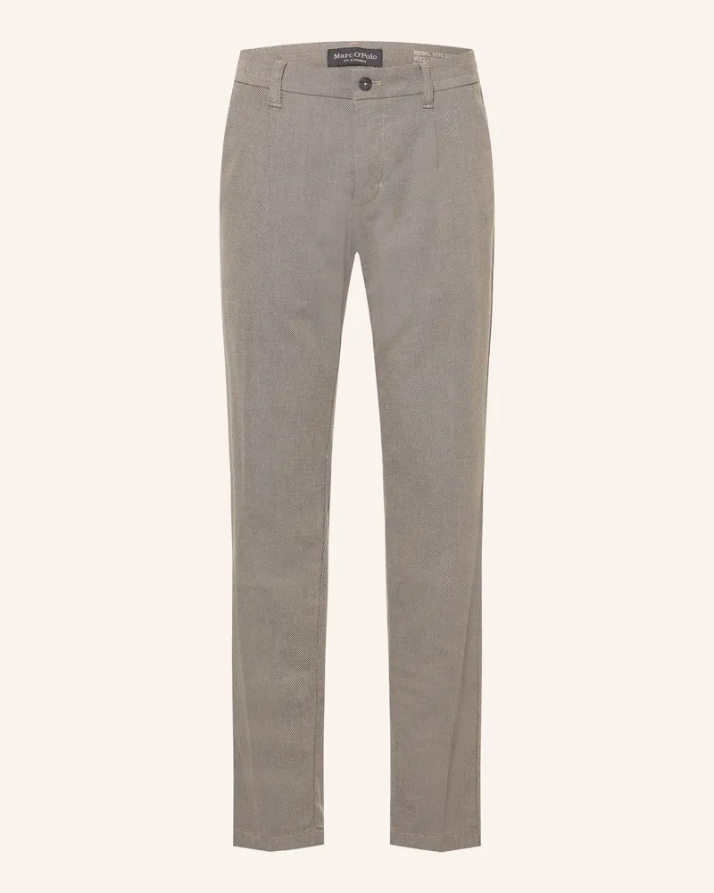 Marc O'Polo Chino Stig Jogger Shaped Fit braun Braun