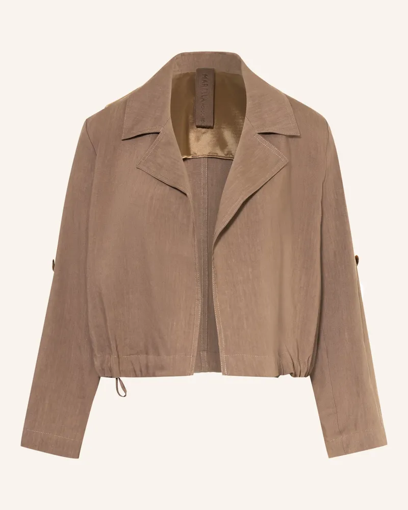 MARELLA Blazer mit Leinen Braun
