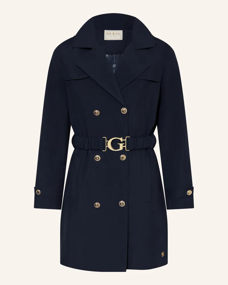 Guess Trenchcoat Dunkelblau