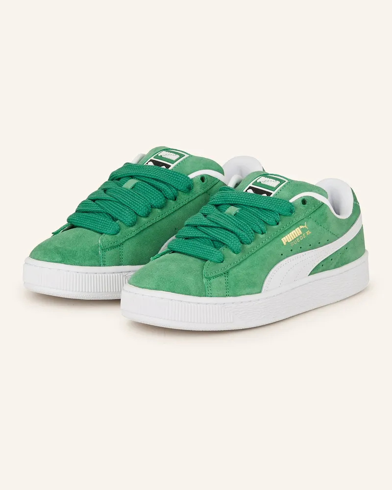 Puma Sneaker Suede Xl Jr gruen Grün
