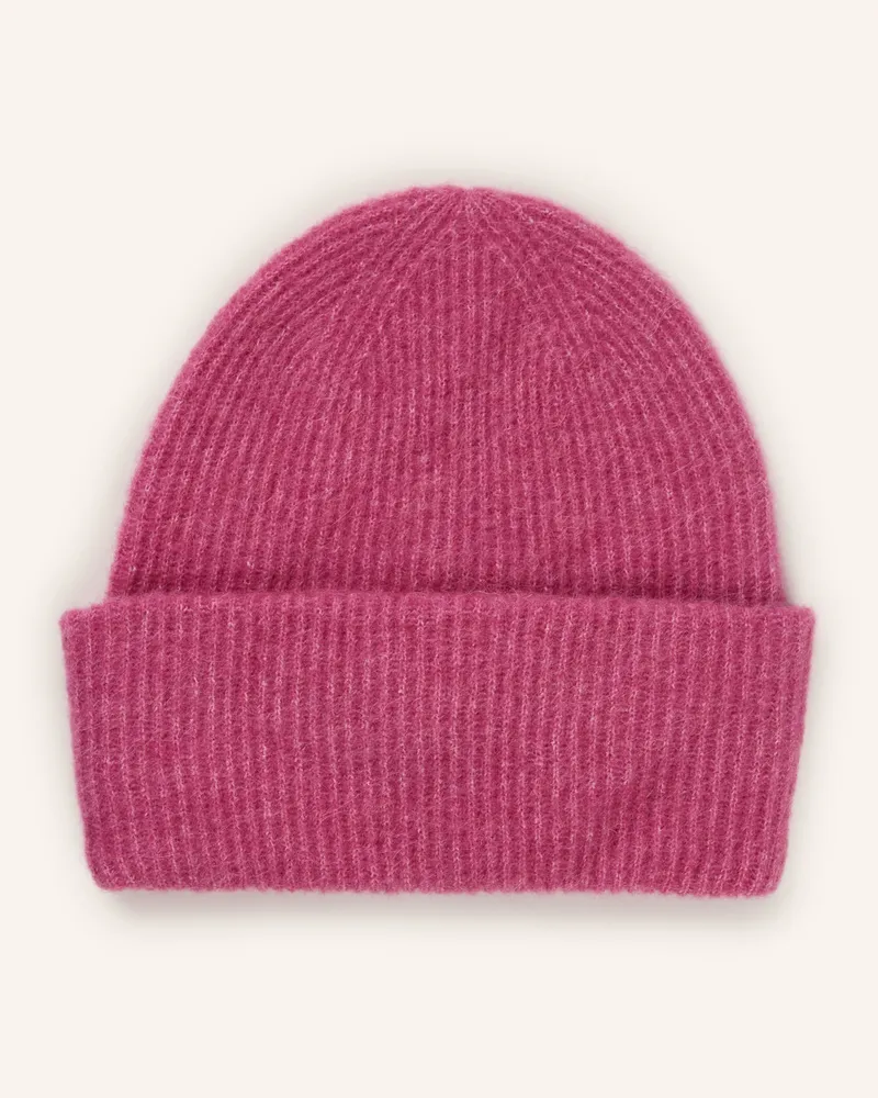 Samsøe & Samsøe Mütze Nor Mit Alpaka rosa Pink