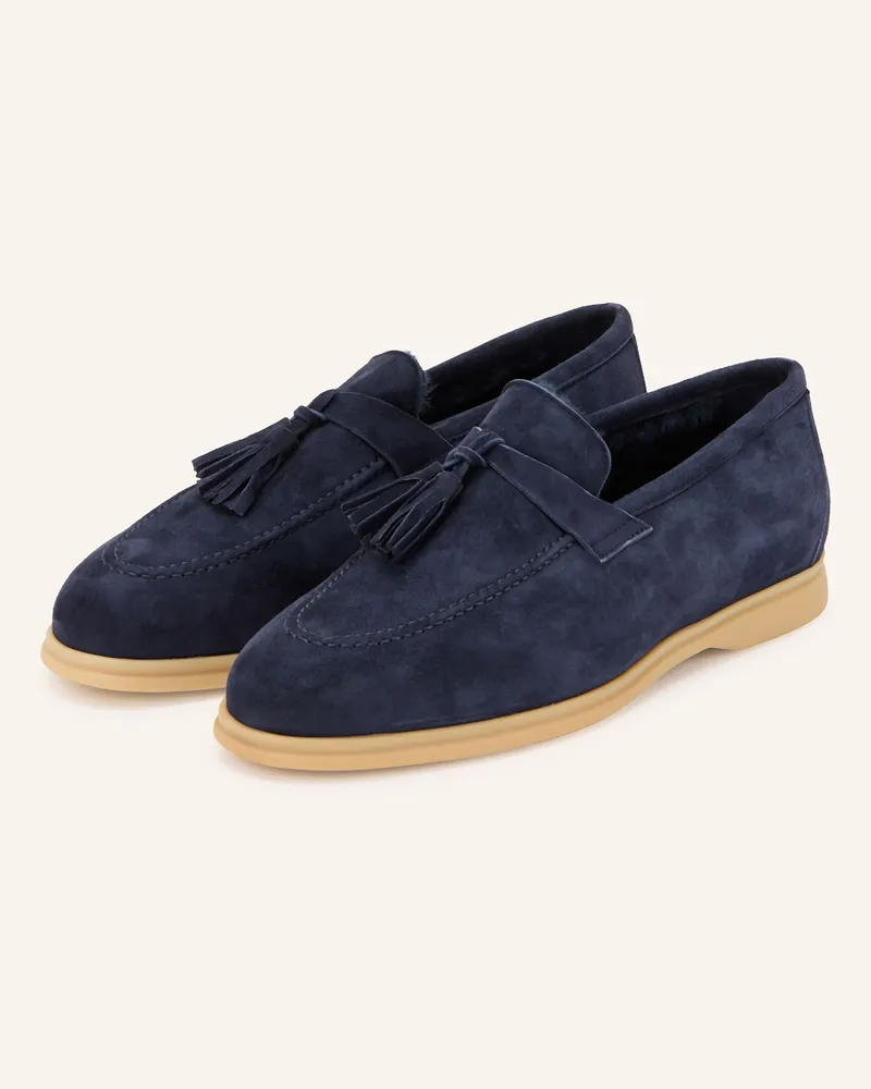 lilienfels Slipper Dunkelblau