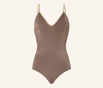 Badeanzug SHINE zum Wenden mit UV-Schutz 50
