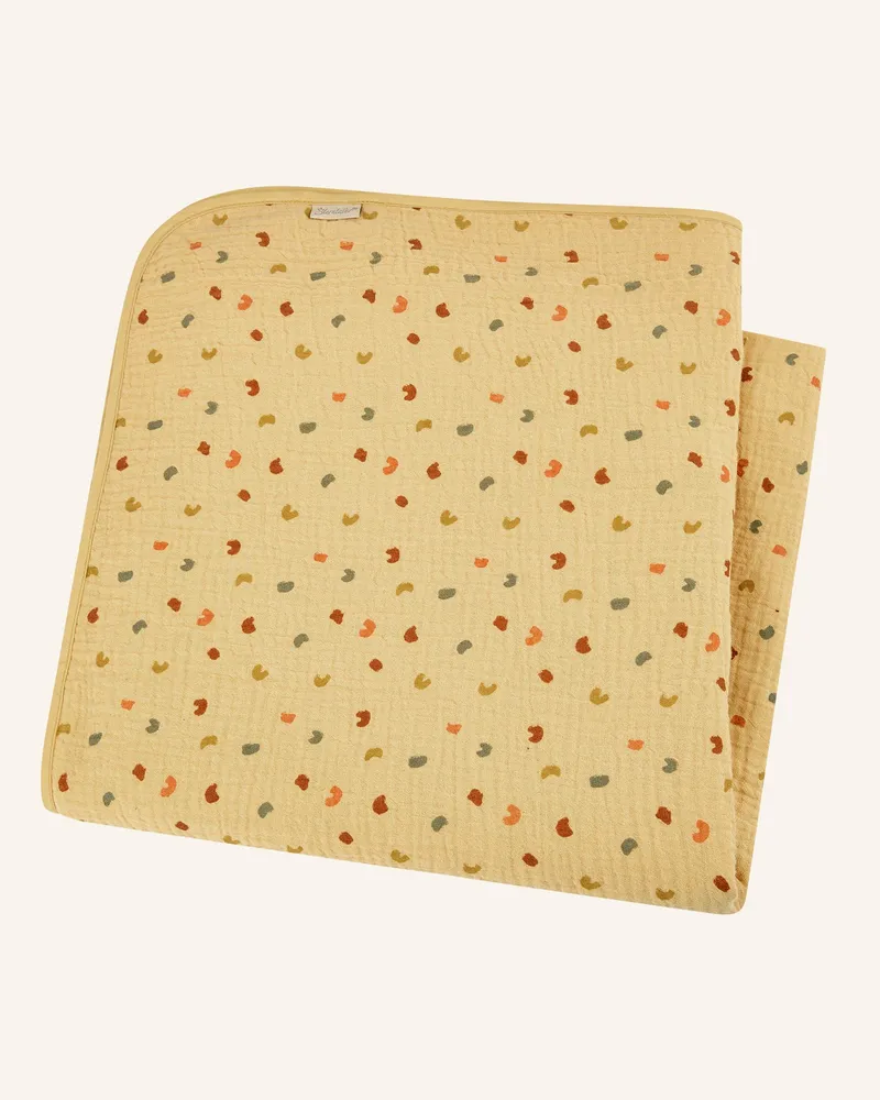Sterntaler Babydecke Safari Gelb