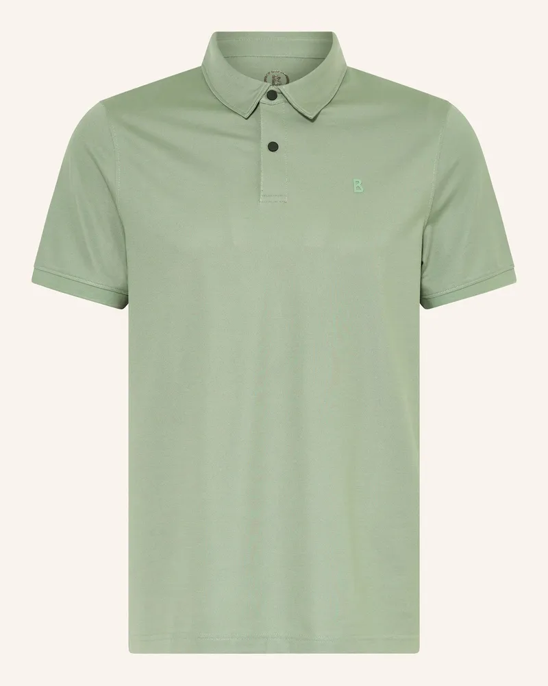 Bogner Piqué-Poloshirt TIMO Regular Fit Dunkelgrün