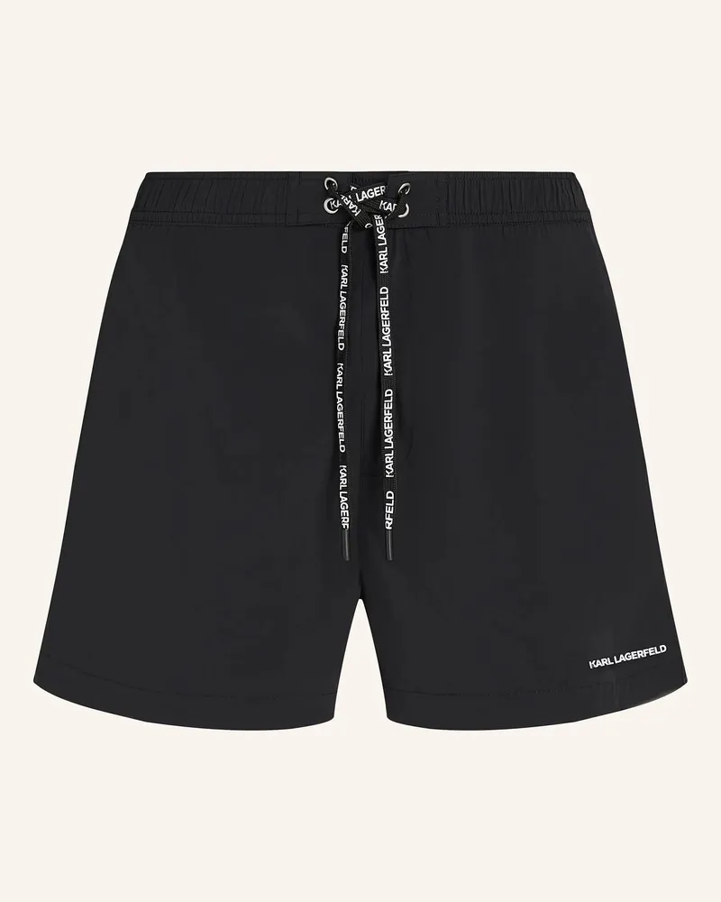 Karl Lagerfeld Bikini-Hose schwarz Schwarz