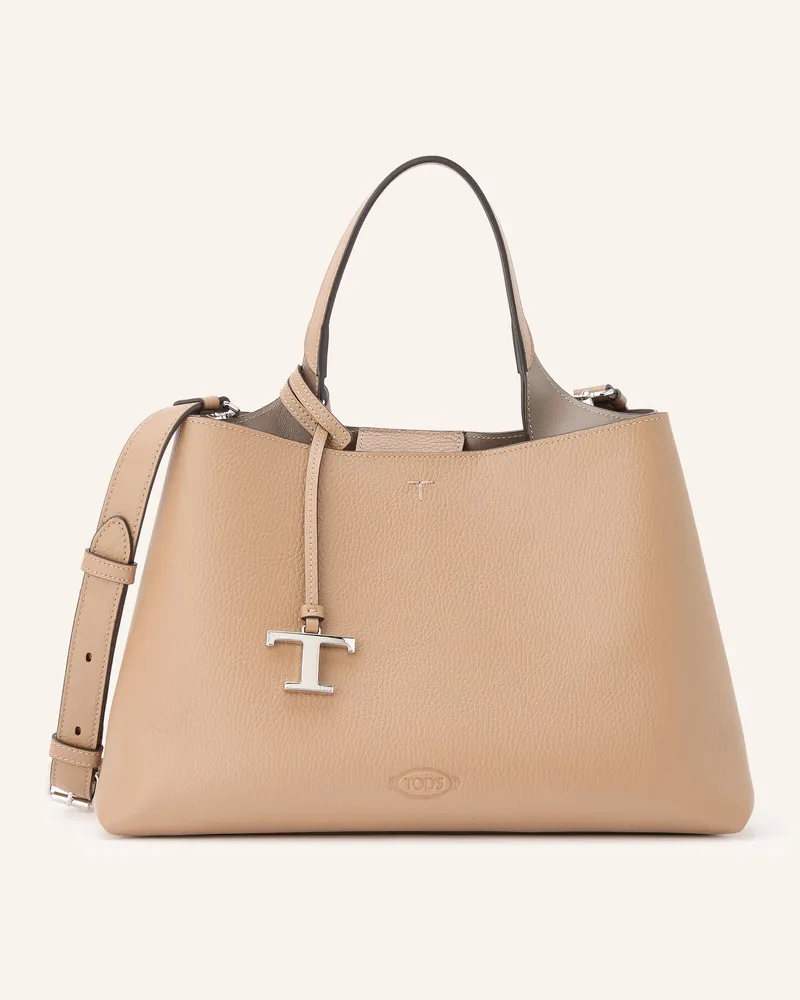 TOD'S Handtasche Medium braun Camel
