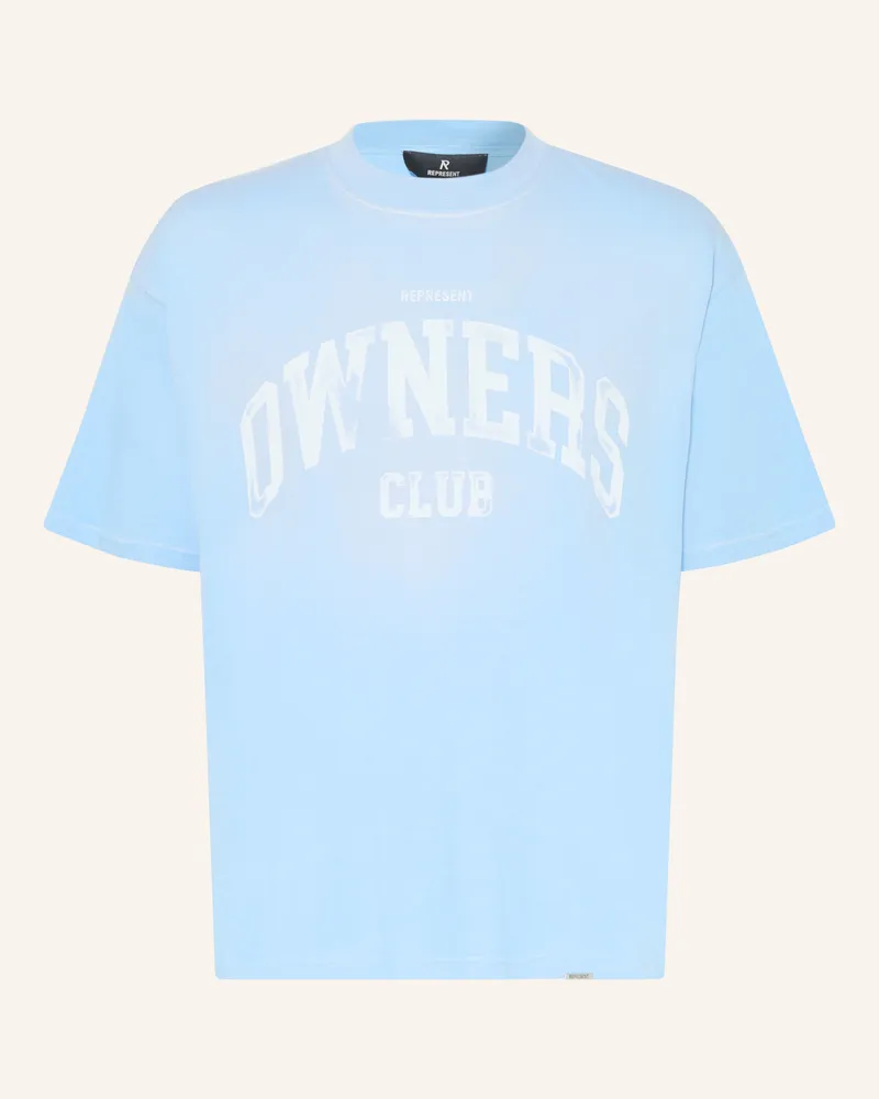 REPRESENT T-Shirt blau Hellblau