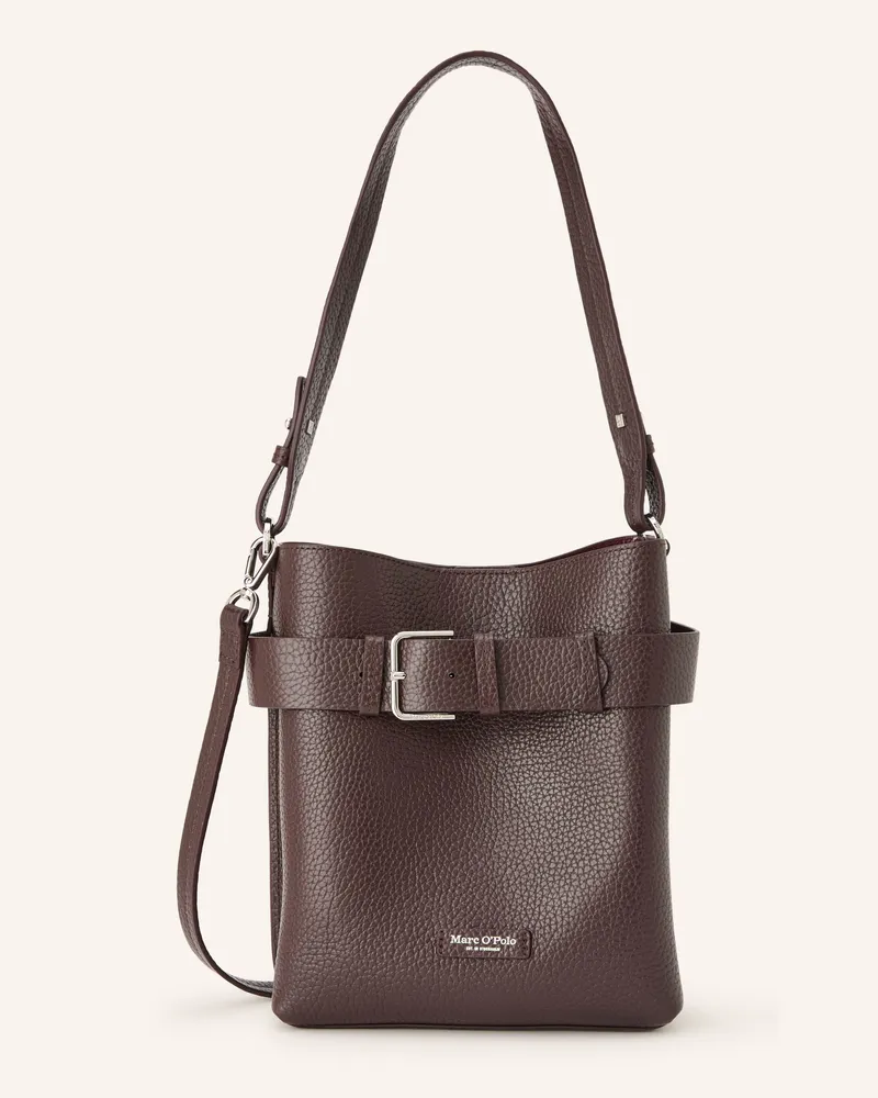 Marc O'Polo Beuteltasche rot Dunkelrot