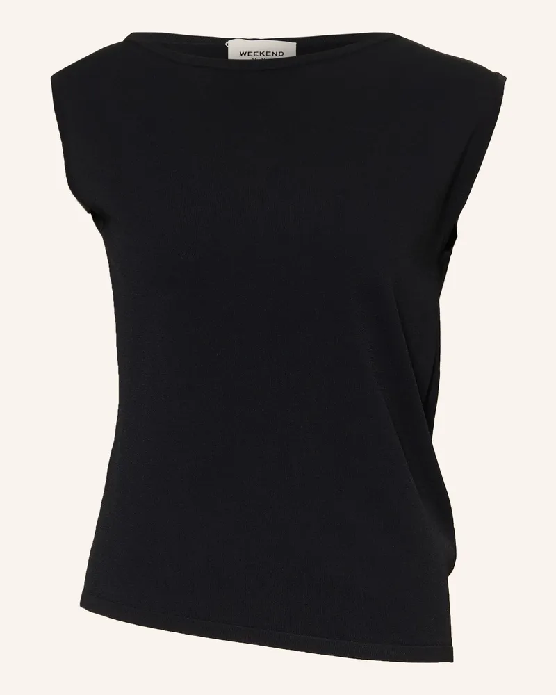 Max Mara Stricktop Bella schwarz Schwarz