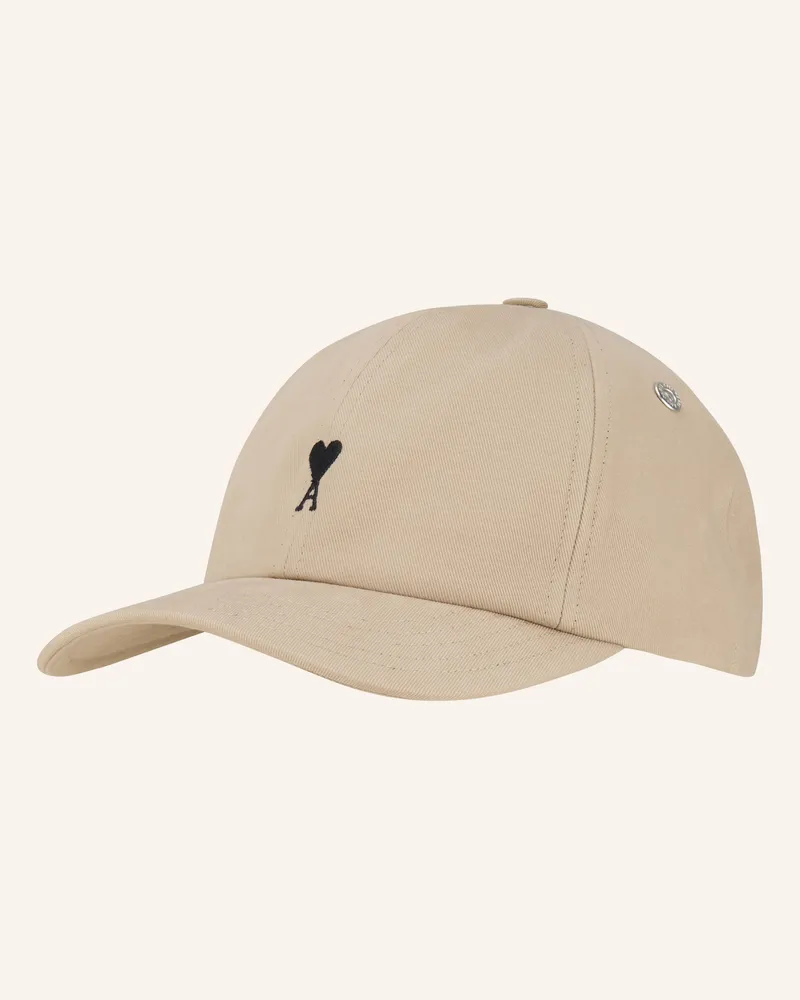 AMI Paris Cap Beige