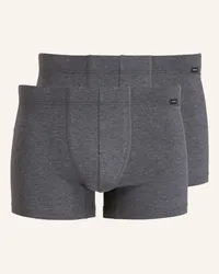 Hanro 2er-Pack Boxershorts COTTON ESSENTIALS Grau