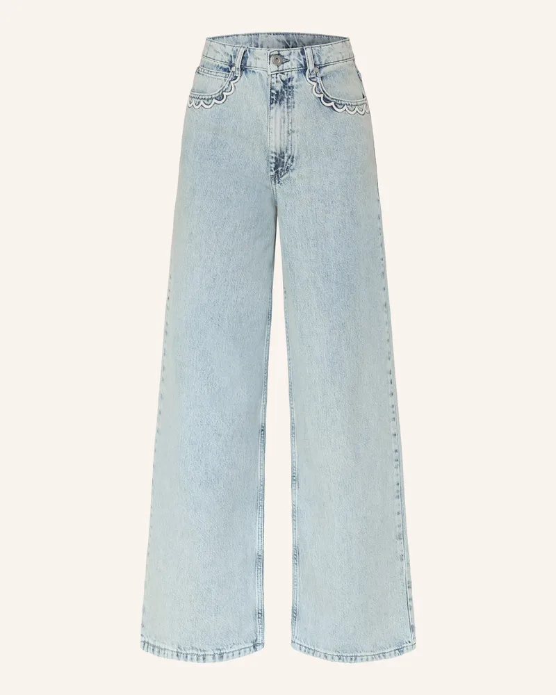 OH APRIL Wid Leg Jeans Aline blau 2021