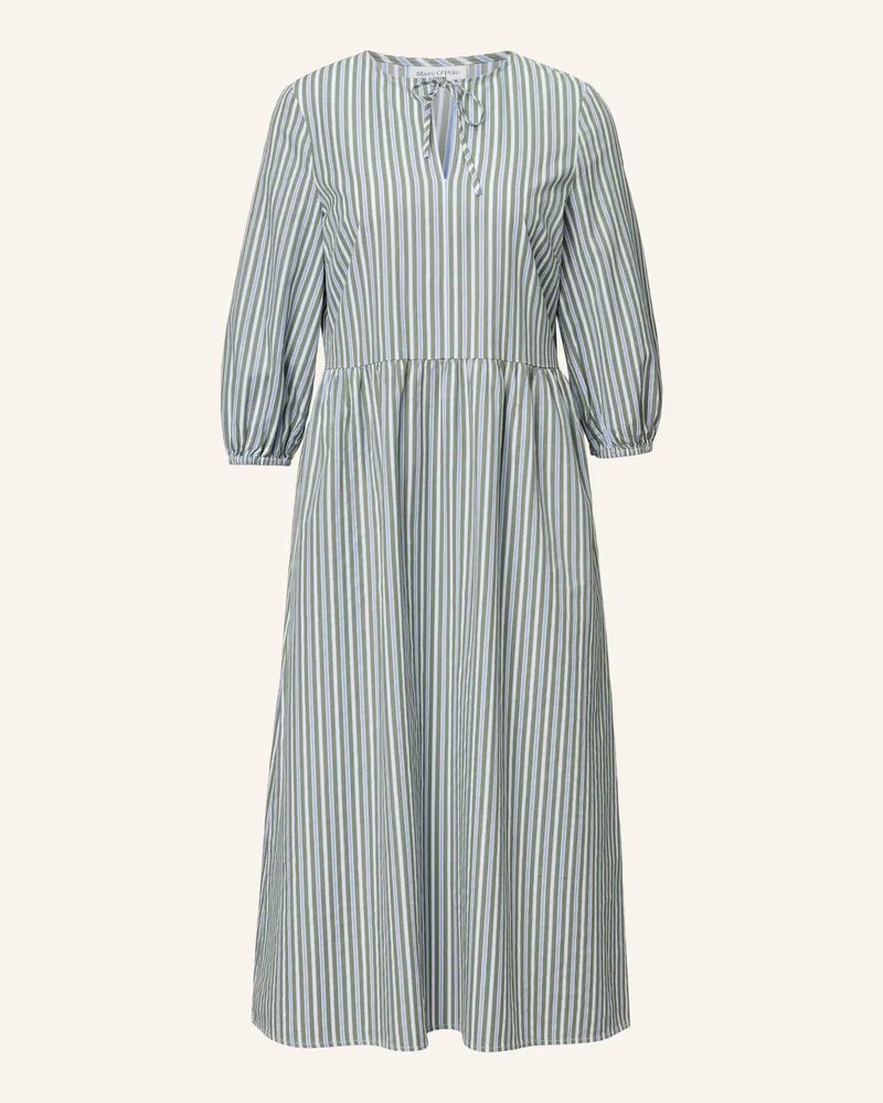Marc O'Polo Streifenkleid gruen Grün