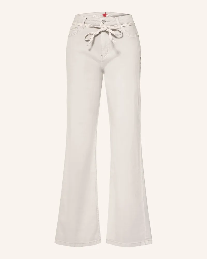Buena Vista Wide Leg Jeans beige 4271