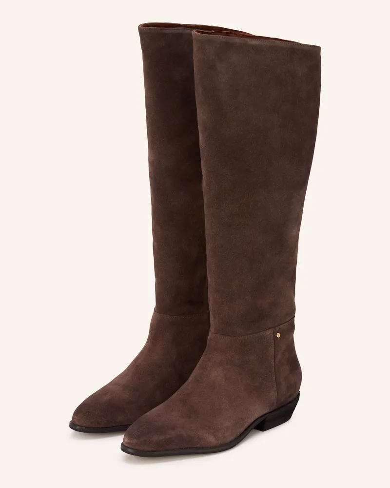 Bronx Cowboy Boots KENDR-A Dunkelbraun