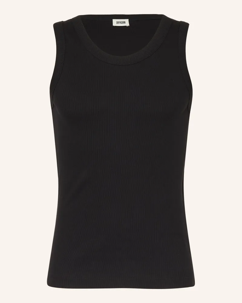 Drykorn Tanktop Nathan schwarz Schwarz
