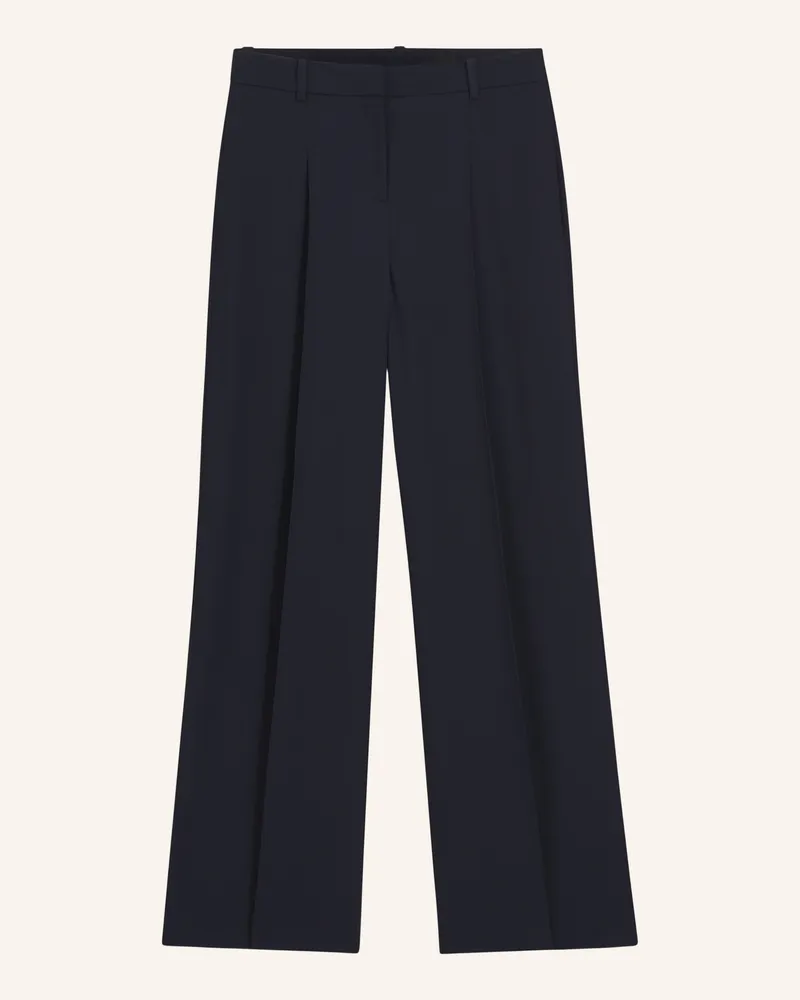 HUGO BOSS Hose Tiana4_In Regular Fit blau Dunkelblau